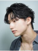 横浜西口フェザーショートフェザーパーマニュアンスパーマ20代