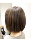 ナチュラル白髪ぼかしハイライト