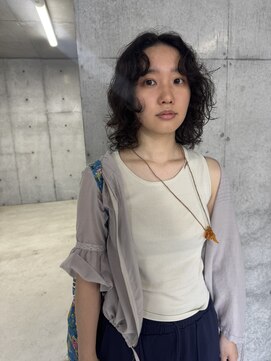 キーチェ 梅田中崎町(keych) レイヤーカット/ウェーブミディアム[中崎町/梅田駅］