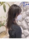 #レイヤーカット #アッシュブラウン #ハイライト