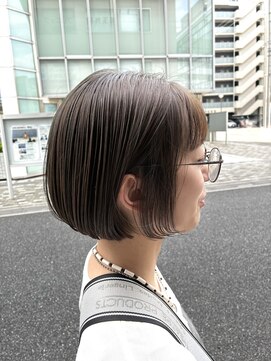 オーガニック アトリエ 大宮(organic+atelier) 大人可愛い◎耳掛けもできるショートボブ小顔見せ