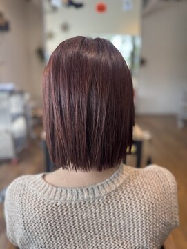 ラビアンフルール(La vie en Fleurs) 切りっぱなしボブ