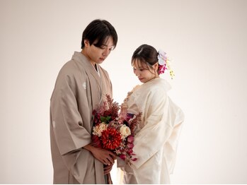 プレスト ベル 三宮 駅前店(Presto belle)の写真/和装《色打掛/白無垢/紋付き袴》& 洋装《ウェディングドレス/タキシード》レンタル&スタジオ・ロケ撮影対応