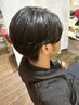 【髪質リセット◎20％OFF*】メンズカット+パーマ落とし　￥11100⇒￥8800