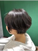 ラフ巻きショートボブ