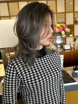 ユウヘアー 大高店(U Hair) 【U Hair】艶感グレージュ20代30代