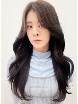 ソア 渋谷(soar)&nbsp;長め前髪巻き髪◎艶感グレージュで大人上品ロング