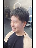 ツーブロックフォアードスタイル