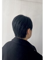 コレロ ヘアー(KORERO hair) メンズ王道ブルーブラックマッシュショート
