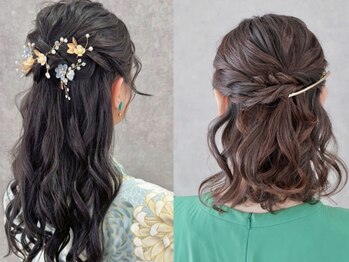 JOIE make studio【ジョワメイクスタジオ】の写真/【四条烏丸徒歩5分】ホテル挙式担当の現役プロがプロデュース!メイクにこだわる「一番可愛い私」へ。