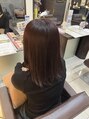 フォルテ 草薙店&nbsp;上品ピンクブラウン／柔らか透明感たっぷりカラー