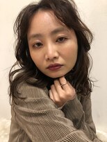 ラフテル(RAFTEL)&nbsp;抜け感ウェーブ×シースルーバングのアンニュイミディ