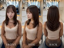 【お顔型別・小顔ヘアをご提案】丸顔、面長、エラ張り、ハチはりなど、＋＠の可愛いを引き出すテクニック！