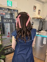 ジャンクロードビギン 町田店(JEAN CLAUDE BIGUINE)&nbsp;ロング巻紙風アレンジ