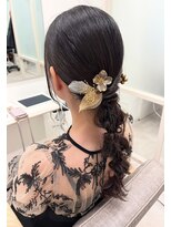 フレーム ヘア ルーム 天王寺駅前店(FRAME hair room) 結婚式お呼ばれヘアアレンジ