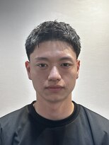 南部理髪店&nbsp;ナチュラルアップバングショート