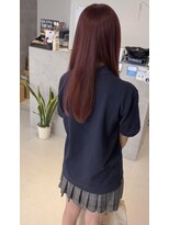 幻(maboroshi)&nbsp;ワインレッドカラー(ブリーチなし)