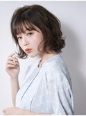 フリルカールパーマ