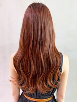 アイティー バイ アルバム 中野店(IT by ALBUM)&nbsp;オレンジブラウン_ボブルフクールショート_ba308593