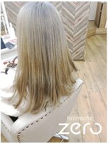 ヘアメイクゼロ 坂戸駅前店(hairmake zero)&nbsp;エドル　ホワイトアッシュ