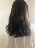 【Luccica】セミロング×グレージュカラー