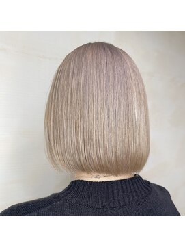 アンククロス 表参道(ANKH CROSS) 色落ちまで綺麗なくすみブロンド