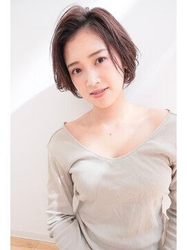 エルバイアールエルジー 吉川美南店(L by RLG) かき上げぼボブ