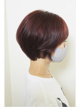 ビアージュ(Viage) :ショートヘア　:ピンクブラウン　:暖色カラー