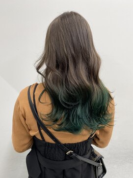 アライブ キチジョウジ(ALIVE Kichijoji) 【ALIVE吉祥寺】グラデーションカラーオリーブグリーン