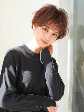アグ ヘアー パレット 広島駅前店(Agu hair Palette) 《Agu hair》大人フェミニンウェーブショート