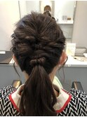 結婚式ヘアセット