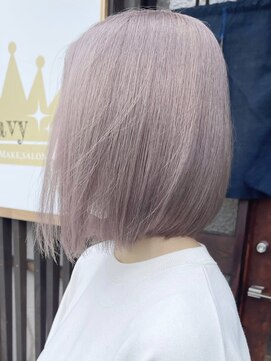 ラヴィ 山科店(Lavy) ラベンダーグレージュで憧れカラー