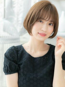 モッズヘア 上尾西口店(mod's hair) ■シルキーベージュ前下がりマッシュボブ13-3★上尾30代40代!