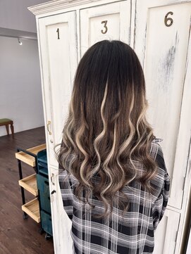 クラン ヘアーアンドスタジオ(CLAN hair & studio) ハイライトエクステ