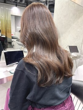 シティ(CITY) ナチュラルブラウン/ミディアムヘア/前髪カット【大塚】