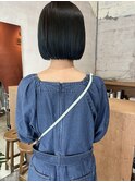 ミニボブ/ぱつっとボブ/切りっぱなしボブ/20代/30代/40代