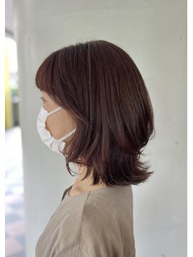 シュク 高円寺(SYUK) くびれミディアム/ピンクブラウン【SYUK 高円寺 中野】