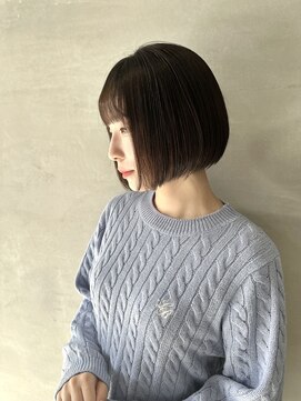 サムシング(Something.) 縮毛矯正_ミニボブ