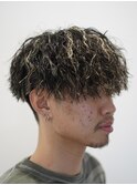 新潟ツイストスパイラル　新潟メンズパーマ　マッシュパーマ