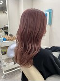 ピンクベージュ 髪質改善トリートメント