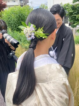 パズードコー(PSSD-CO.+5) 生花タイトポニーテール