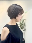 大人可愛い20代30代40代小顔◎マッシュショートボブウルフカット