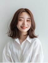 クラン(Chlan)&nbsp;ふわっと大人可愛くニュアンスパーマ×ピンクブラウン