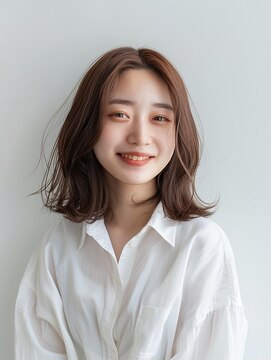 クラン(Chlan) ふわっと大人可愛くニュアンスパーマ×ピンクブラウン