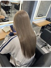 No.5ブリーチありで実現する”ダブルカラー”