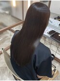 ロング　ストレート　村岡
