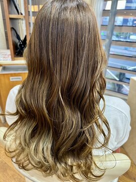 イーストハムヘッドショップ(EAST HAM head shop) 艶髪カット/カラー/オリーブライトブラウン