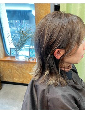 ポルコ(porco.) 切りっぱなしくびれボブウルフ