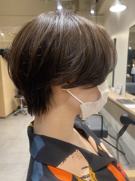 エトラ 渋谷店(etora) 毛流れハンサムショート　グレージュ