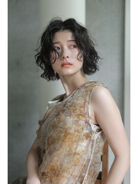 マグノリア(MAGNOLIA) くせ毛風ボブパーマ/スパイラルパーマ/ボブパーマ/ボブヘア